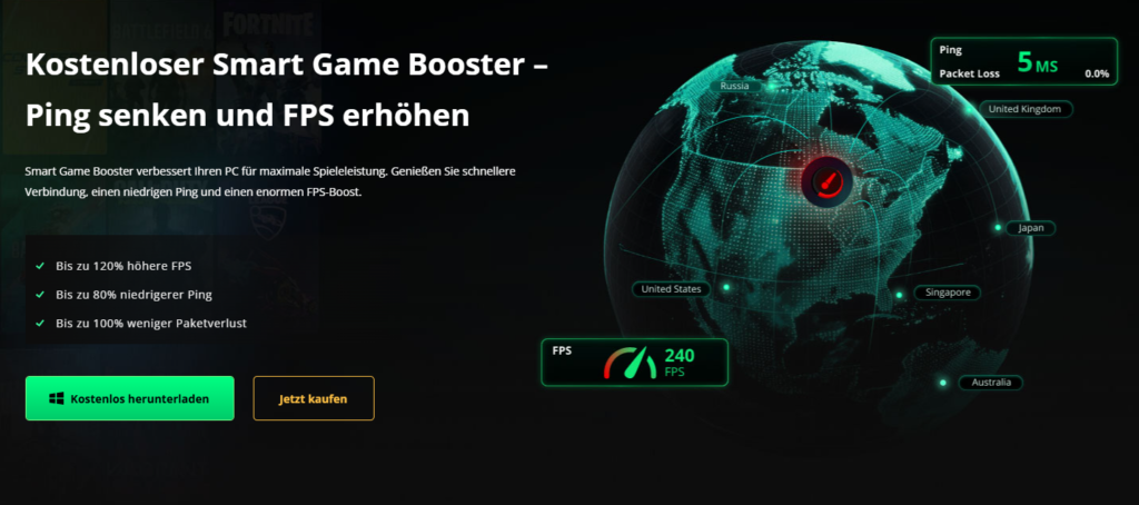 Smart Game Booster: Mehr FPS und bessere PC-Leistung für ein optimales Gaming-Erlebnis